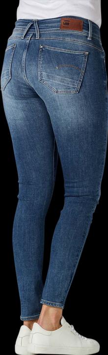 Actual product image G-Star Lynn Mid Super Skinny Jeans faded blue (W26/L30)