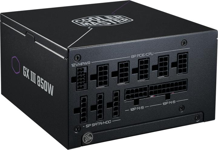 Actual product image Cooler Master GX III Gold 850W (black, cable management, 850 Watt) (850 W)