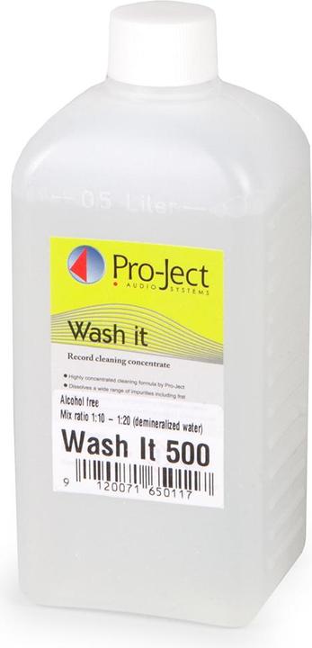Pro-Ject Wash it 500ml für ca. 670 Platten (Plattenspieler Reinigung)
