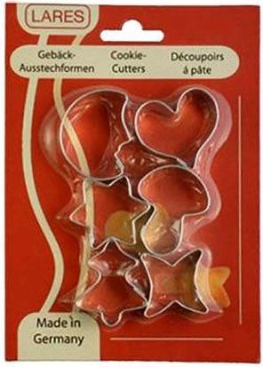 Produktbild Lares Keksausstecher mini Weihnachten Weissblech