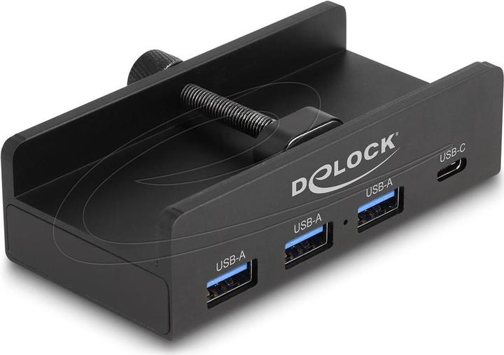Image du produit Delock Hub externe USB 5 Gbps 4 ports 3 x USB Type-A et 1 x (USB-C, 4 Ports)