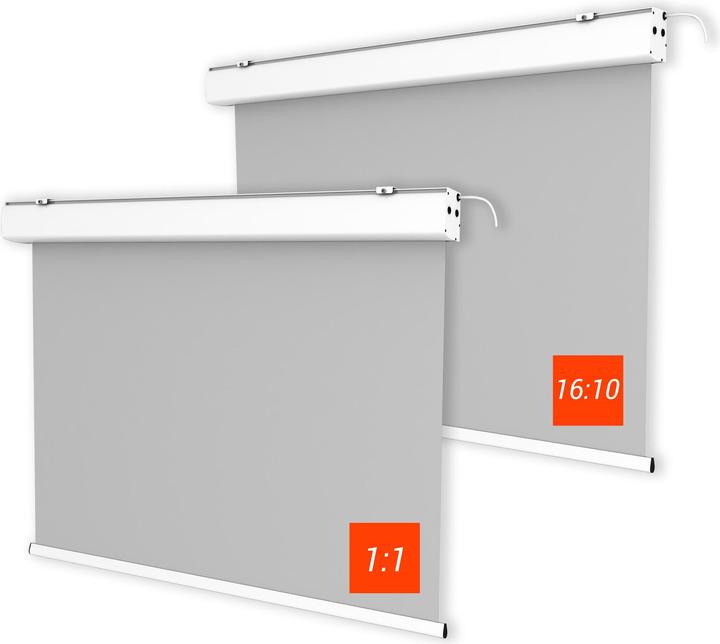 Actual product image Celexon Expert - screen - ceiling mounting possible, suitable for wall mounting - motorized (139.20", 1:1)