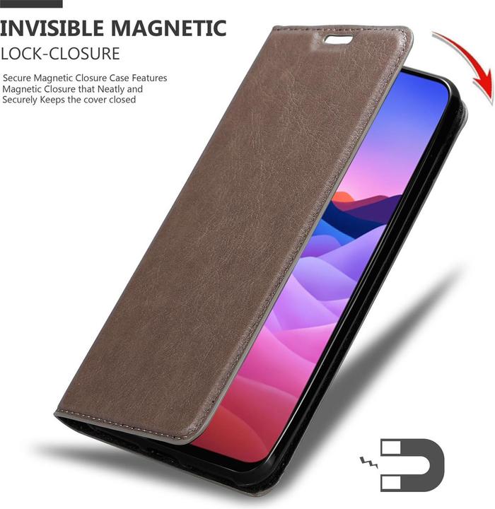 Produktbild Cadorabo Book Invisible Magnet Cover (ZTE Blade V2020 5G)