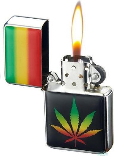 Produktbild Champ Zippo Design Leaf Black