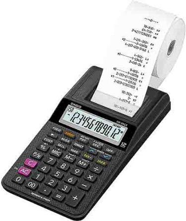 Actual product image Casio Light Duty Printing Calculator (Batteries)