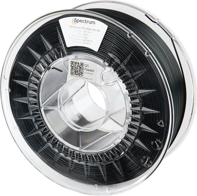 Produktbild Filament PC/ABS FR V0 1.75mm black 1kg (PC, ABS, 1.75 mm, 1000 g, Schwarz)