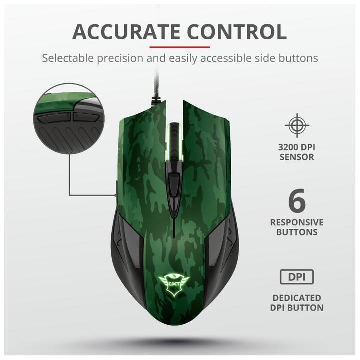 Actual product image Trust TRU22736 GXT 783 Gaming Bundle (Cable)