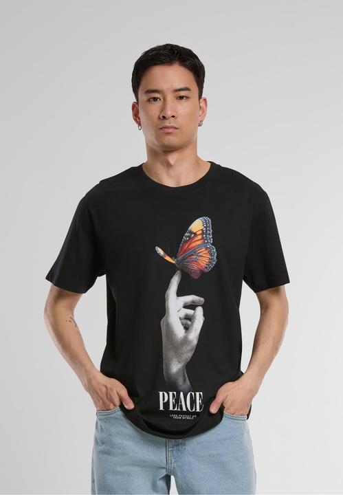 Produktbild Mister Tee MisterTee Peace Butterfly Tee - 170365 (L)