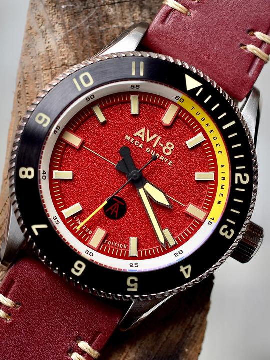 Image du produit AVI-8 AV-4103-04 Tuskegee Airmen Limited Edition Montre Homme 40mm 5ATM (Montre analogique, 40 mm)