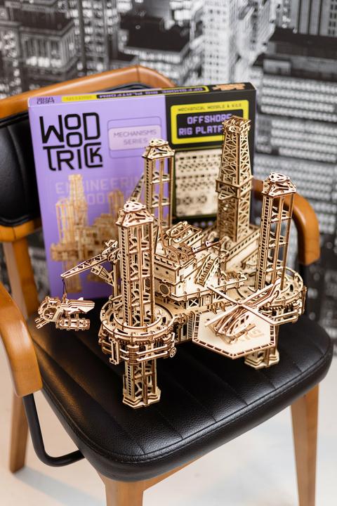 Image du produit Wood Trick Construction d'une plateforme pétrolière