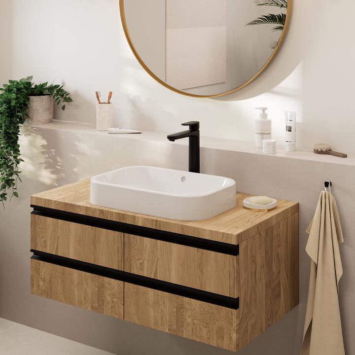Actual product image hansgrohe Vernis Blend Einhebel-Waschtischarmatur 190 ohne Ablaufgarnitur