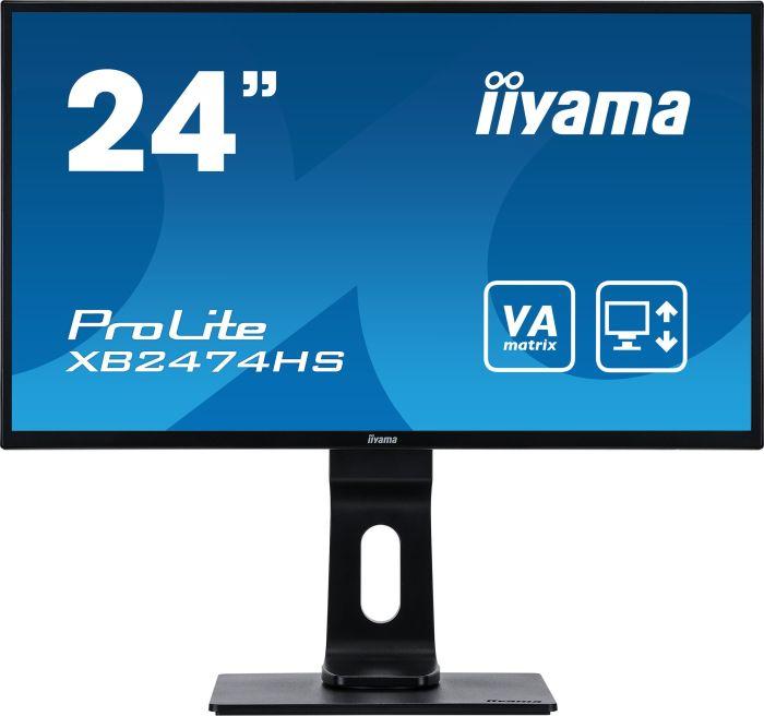iiyama ProLite XB2474HS-B2 (1920 x 1080 pixels, 24")