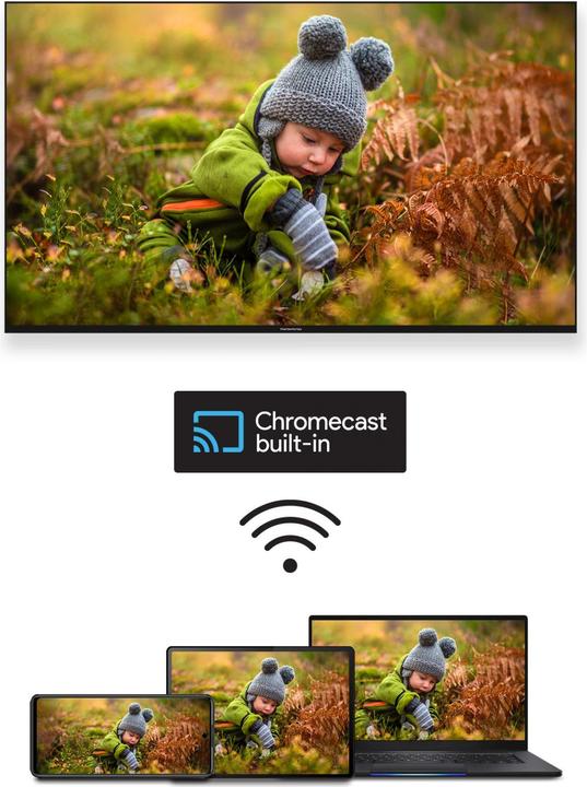 Actual product image Thomson 55UA5S13 TV 139.7 cm (55') 4K Ultra HD Smart TV Wi-Fi Black (55", LED, 4K)