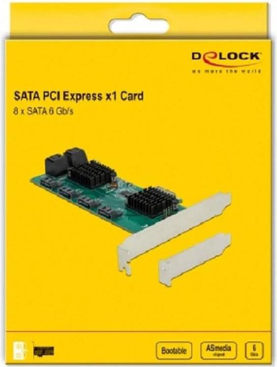 Actual product image Delock PCI Express card 8 port SATA