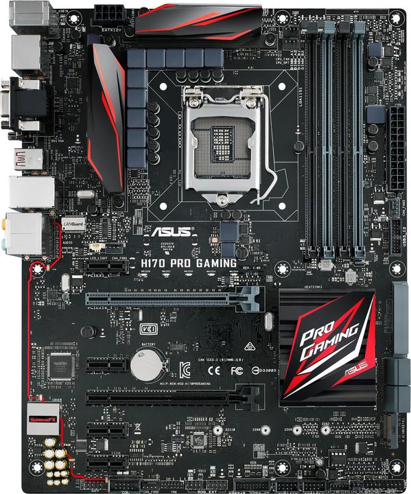 Produktbild ASUS H170-Pro Gaming (LGA 1151, Intel H170, ATX)