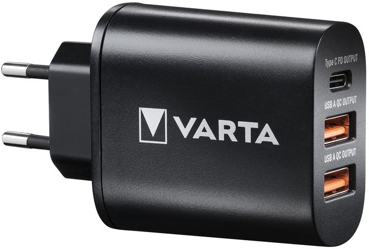 Immagine prodotto Varta Caricabatterie da muro 27W 2 x USB 2,4A + USB tipo C 3,0A (27 W)