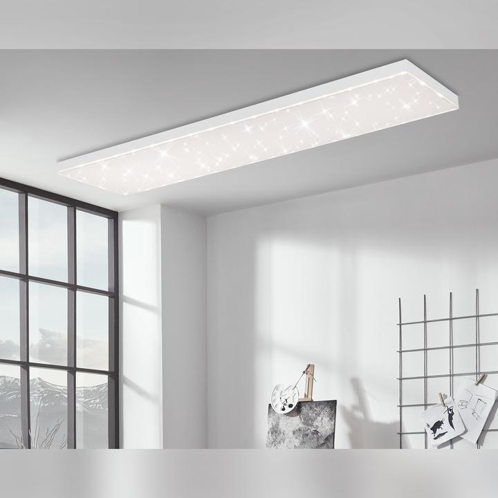 Immagine prodotto Briloner Pannello CCT LED senza cornice, con effetto luminoso stellato, bianco, 1xLED/38W (3800 lm)