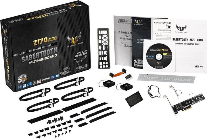 Produktbild ASUS Sabertooth Z170 MARK 1 (LGA 1151, Intel Z170, ATX)