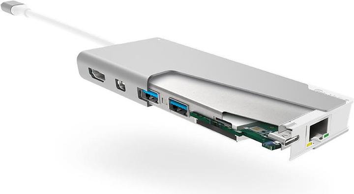 Produktbild Alogic Uldpls-Slv (USB-C, 7 Ports)