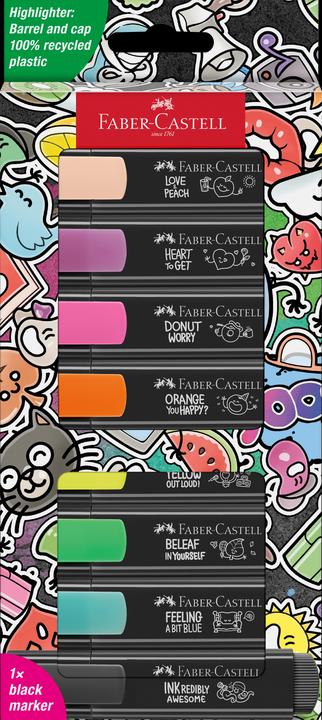 Immagine prodotto Faber-Castell Evidenziatore 46 Graffiti (Multicolore, 5 mm, 8 x)