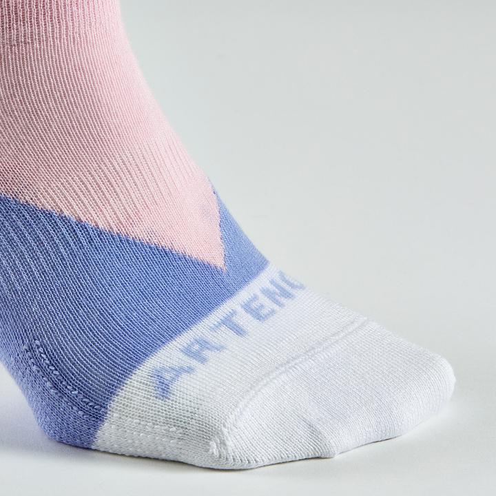 Image du produit Artengo Lot de 3 chaussettes de tennis basses - RS 160 Color Block rose (35, 38)