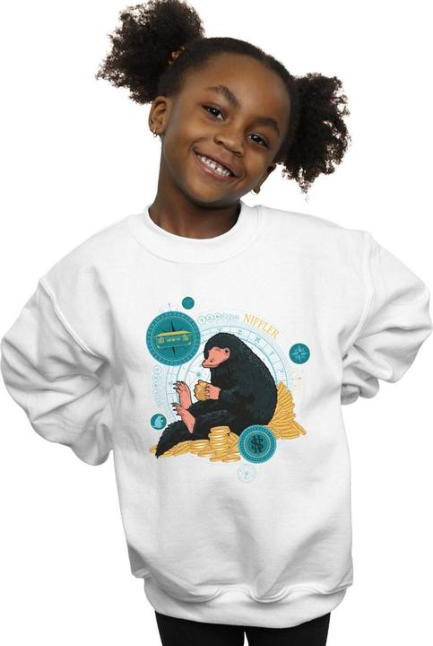 Produktbild Fantastic Beasts Sitting Niffler Sweatshirt Mädchen (152, 158)