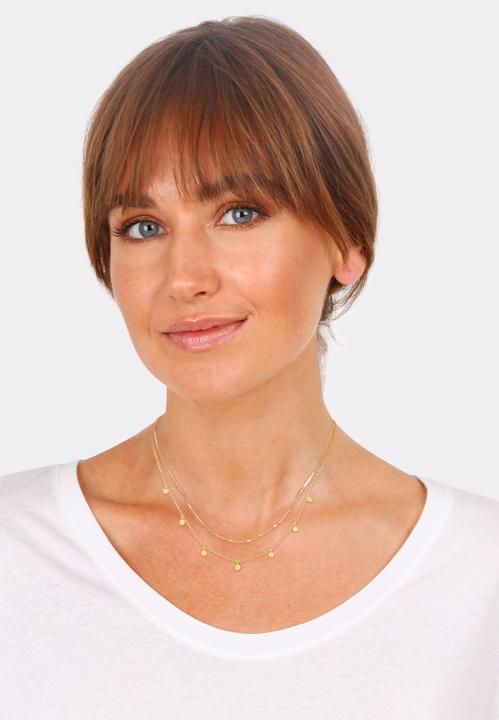 Produktbild Elli Layer-Look mit Plättchen (Sterling Silber, 42 cm)