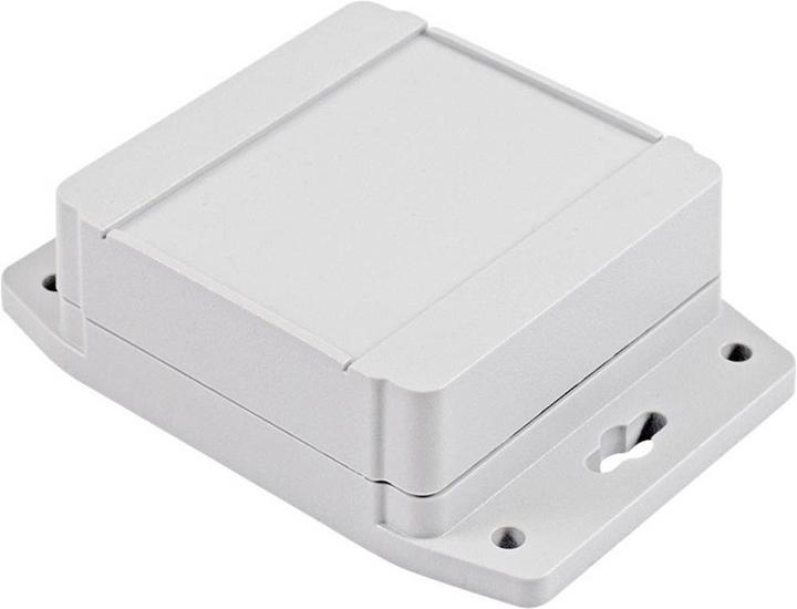 Actual product image Hammond 1555EF17GY Universal enclosure 90 x 90 x 62 ABS light gray 1 pc. (Housing)