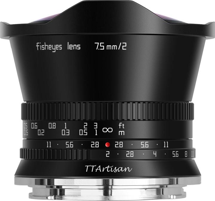 Produktbild TTArtisan 7.5 mm, f/2.0 (Nikon Z, Vollformat)