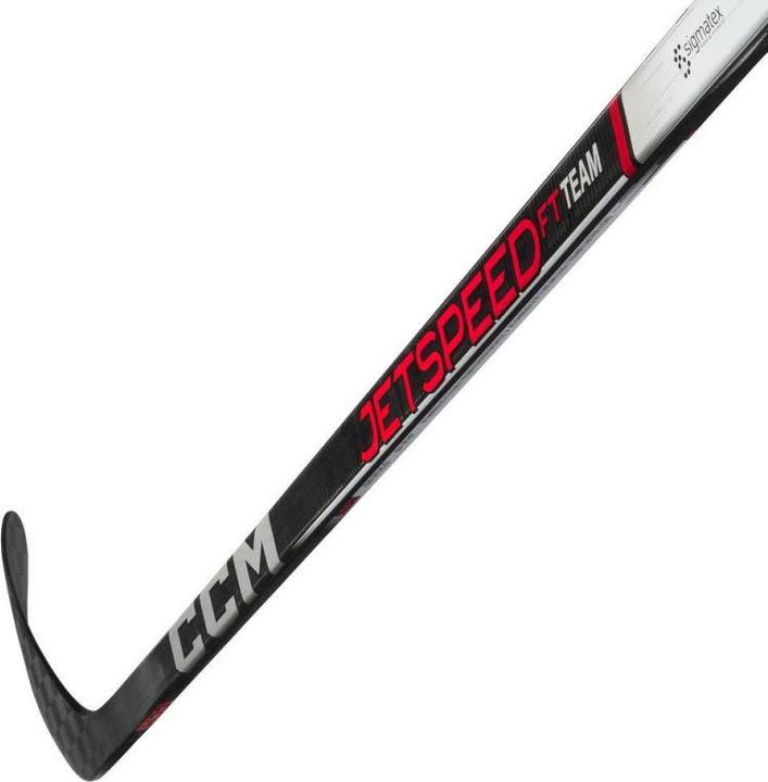 Actual product image CCM JetSpeed FT TEAM 6 SR Hockey Composite Stick (Right, SR 75 Flex, 28) (Right)