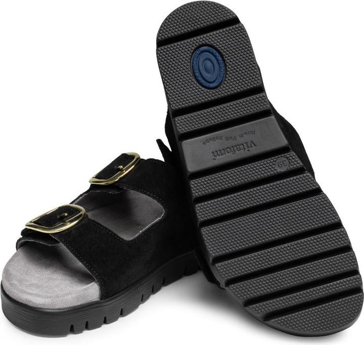 Actual product image Vitaform Pantolette Veloursleder Soft (41)