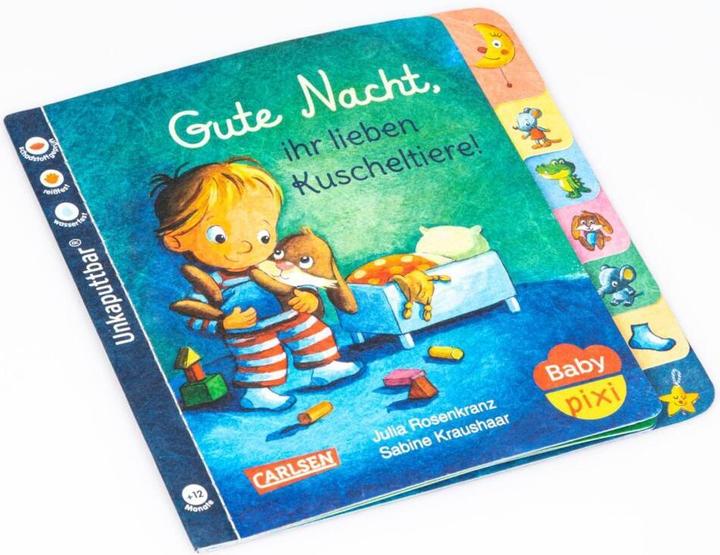 Actual product image Baby Pixi (unkaputtbar) 73: Gute Nacht, ihr lieben Kuscheltiere! (German)