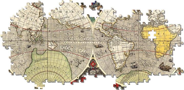 Actual product image Clementoni Puzzle Antique Nautic Map 6000 pcs (6000 pieces)