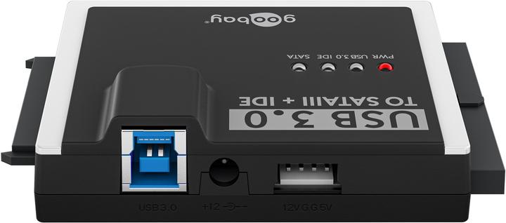 Actual product image Goobay USB 3.0 hard drive adapter for IDE and SATA (2.5", 3.5")