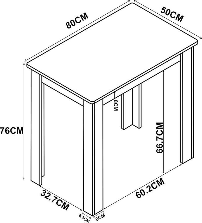 Produktbild VCM Eckbankgruppe Sitzgruppe Esal Mini (153 x 123 x 80 cm)