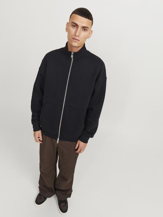 Actual product image Jack & Jones Single-coloured sweatshirt with round neck Sweatshirt with round neck (S)
