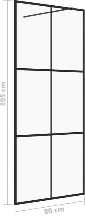 Image du produit VidaXL Gleb (80 cm, 80 cm, 195 cm)