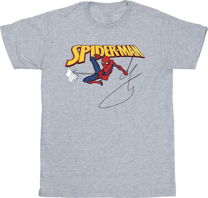 Image du produit - T-shirt SPIDER-MAN WITH A BOOK - Garçon (104)