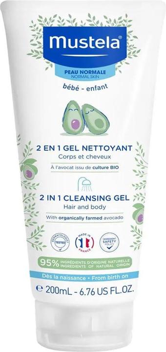 Actual product image Mustela 2-In-1 Cleansing Gel