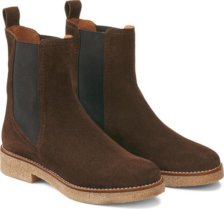 Image du produit La Redoute Collections Chelsea boots en daim (40)