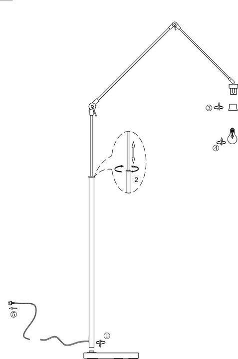 Actual product image Steinhauer Prestige Chic (E27)