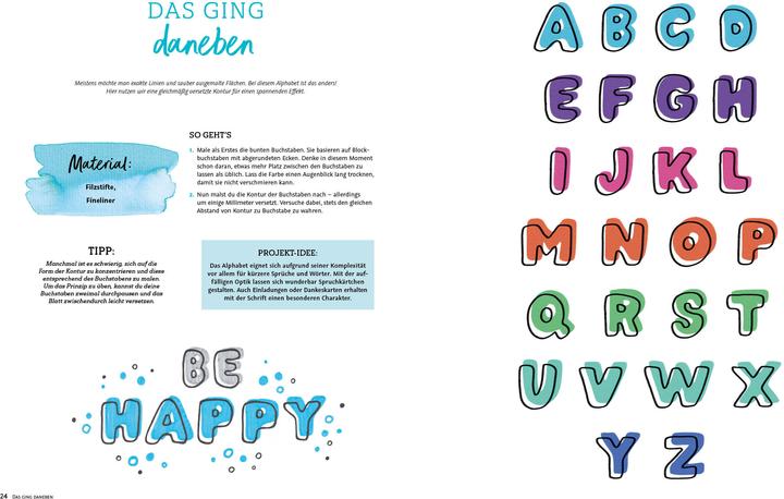 Image du produit Handlettering 44 Alphabete – Für alle Anlässe – Band 2 (Allemand, Timo Strauss, 2020)