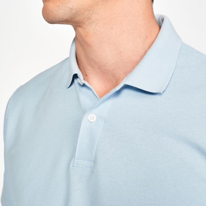 Immagine prodotto Inesis Herren Golf Poloshirt kurzarm 100 % Baumwolle - MW100 blau (XXL)