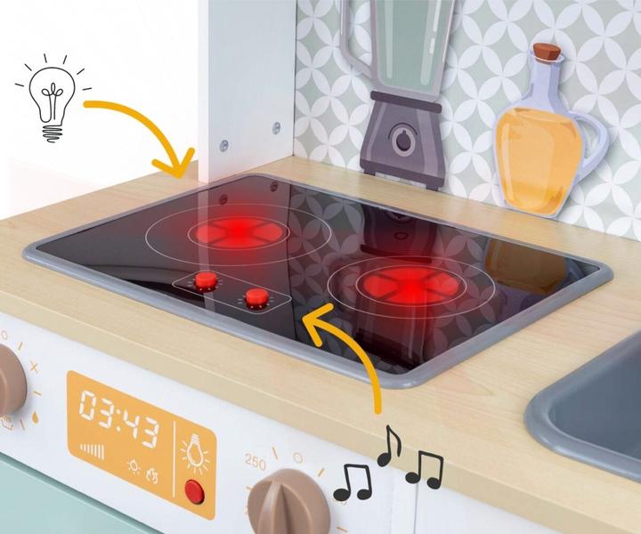 Actual product image Mally Björn wooden kitchen - Mint Milly