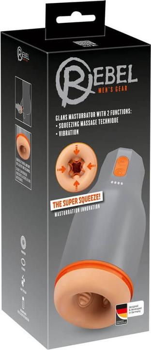 Actual product image Rebel Glans masturbator 2 func