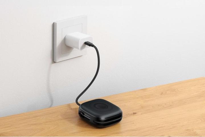 Produktbild Swissten Power Bank Voltbox Maggo 10000 Mah with Built-In Cables + Magsafe + Apple Watch (10000 mAh, 20 W, 20 Wh)