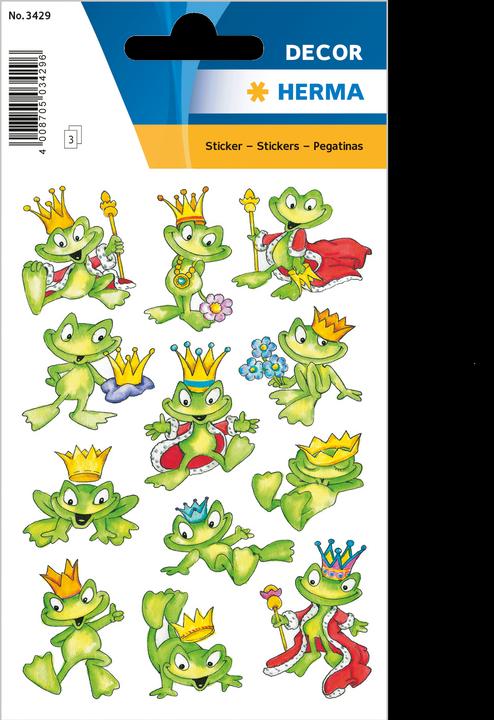 Produktbild HERMA Sticker Frosch