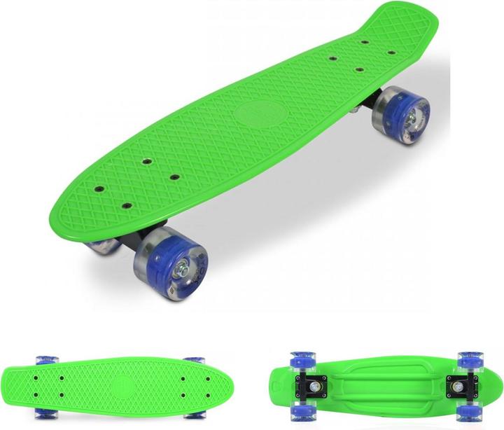 Actual product image Byox Kids skateboard Spice LED 22 inch (22.05")