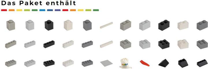 Image du produit Q-Bricks Éléments de construction JARDIN DE L'ENFANT Mélange maison