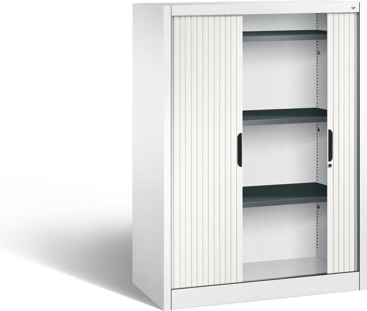 Actual product image C+P Roller shutter cabinet with horizontal blind (100 x 42 x 134.5 cm)